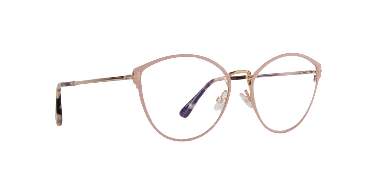 Pink Blue Block Eyeglasses K5096