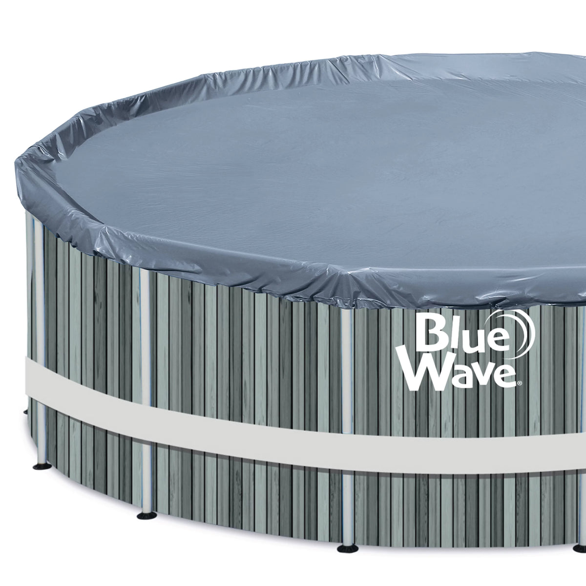 15-ft Round 48-in Deep Above Ground Swimming Pool with Cover I884