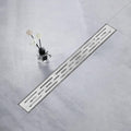 24 inch Linear Shower Drain Brushed 304 Stainless Steel G721