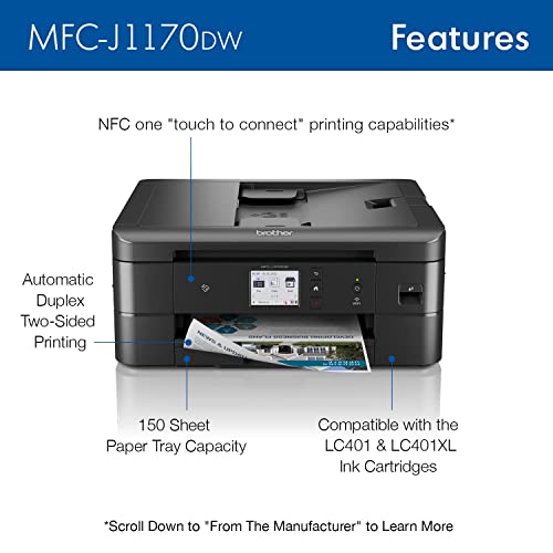 Wireless Color Inkjet All-in-One Printer with Duplex G82367