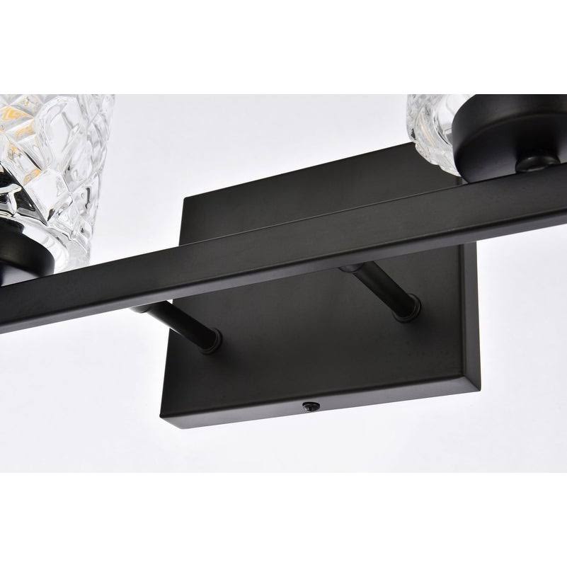 Black 4 Light Bath Sconce I496643