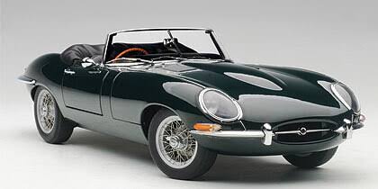Green 1/18 Diecast Model Car J415