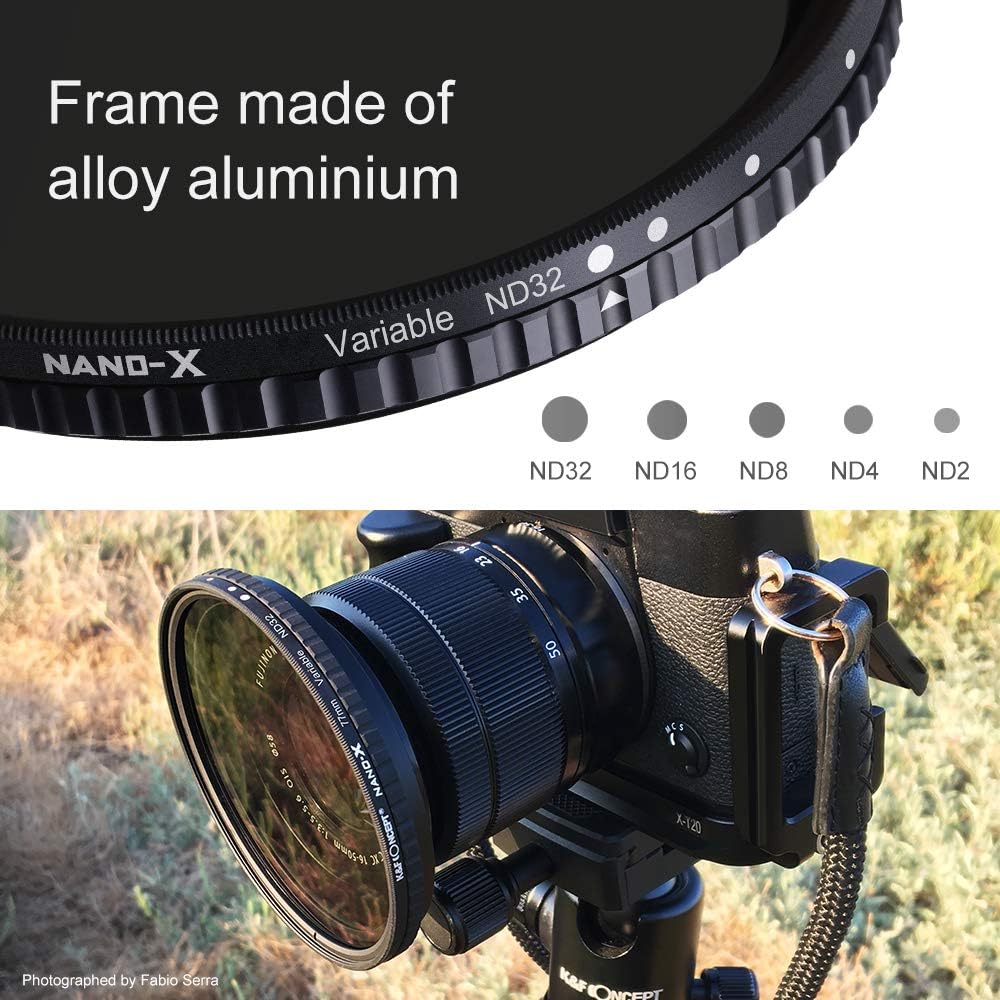 55mm Variable ND Filter ND2 to ND32 V6367