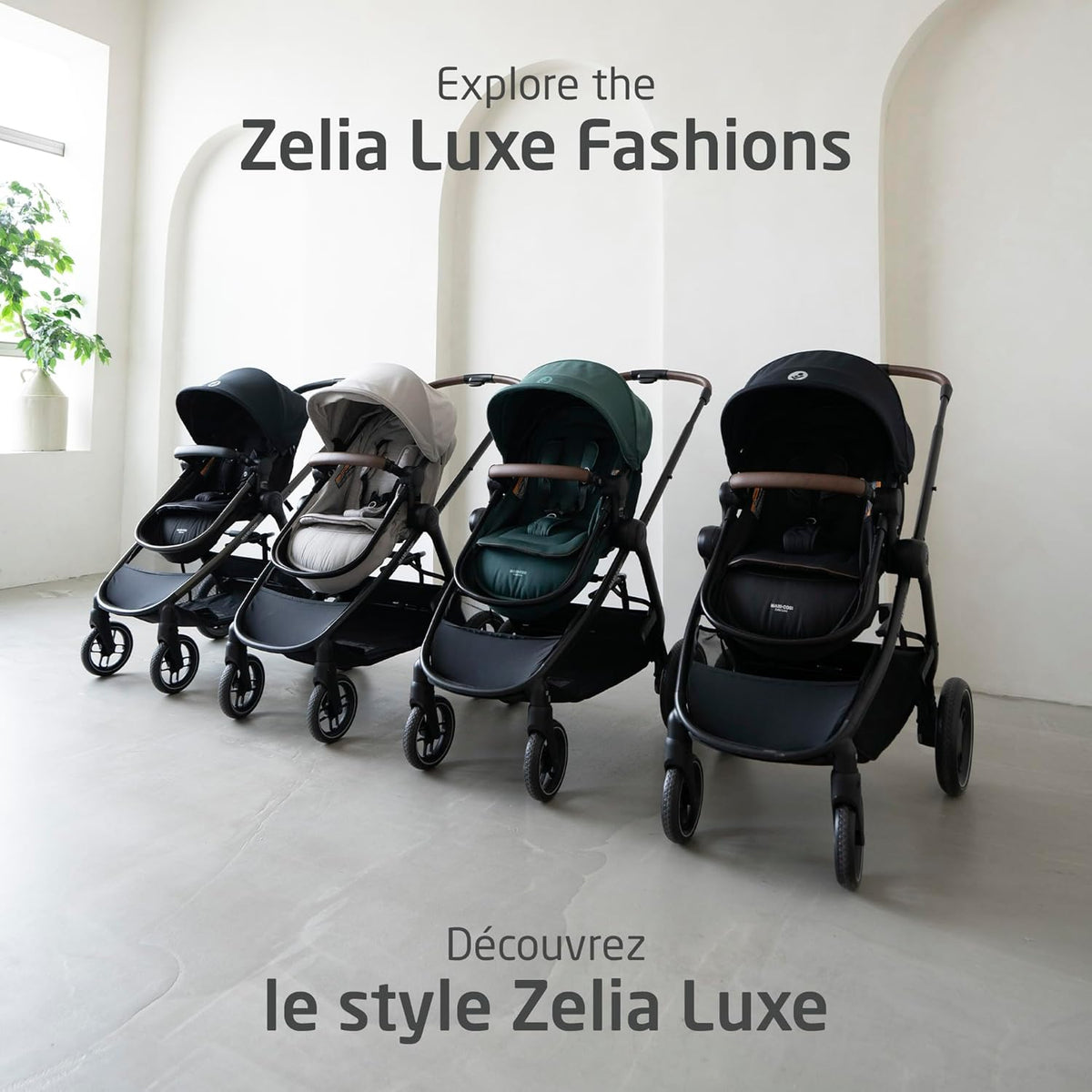 5-in-1 Modular Travel System with Infant Car Seat B372651