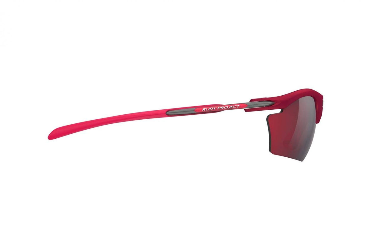 Merlot Matte Multilaser Red Sunglasses W96854