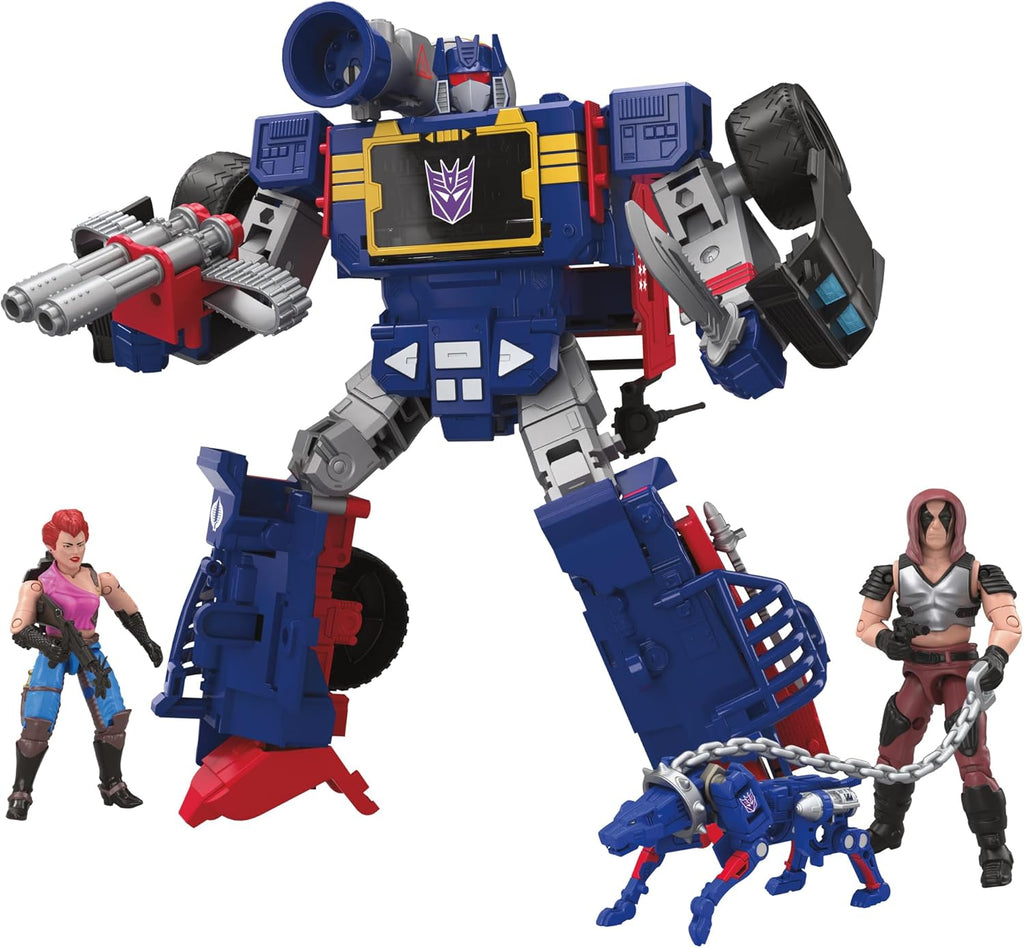 Transformers Collaborative Soundwave Dreadnok Thunder Machine Action Figures D5688