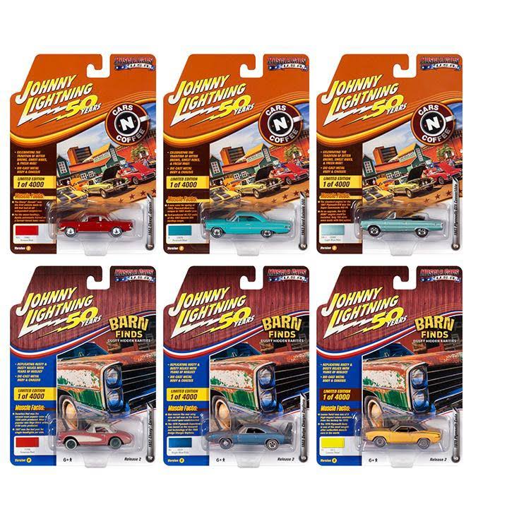 Muscle Cars Set of 6 Cars K346