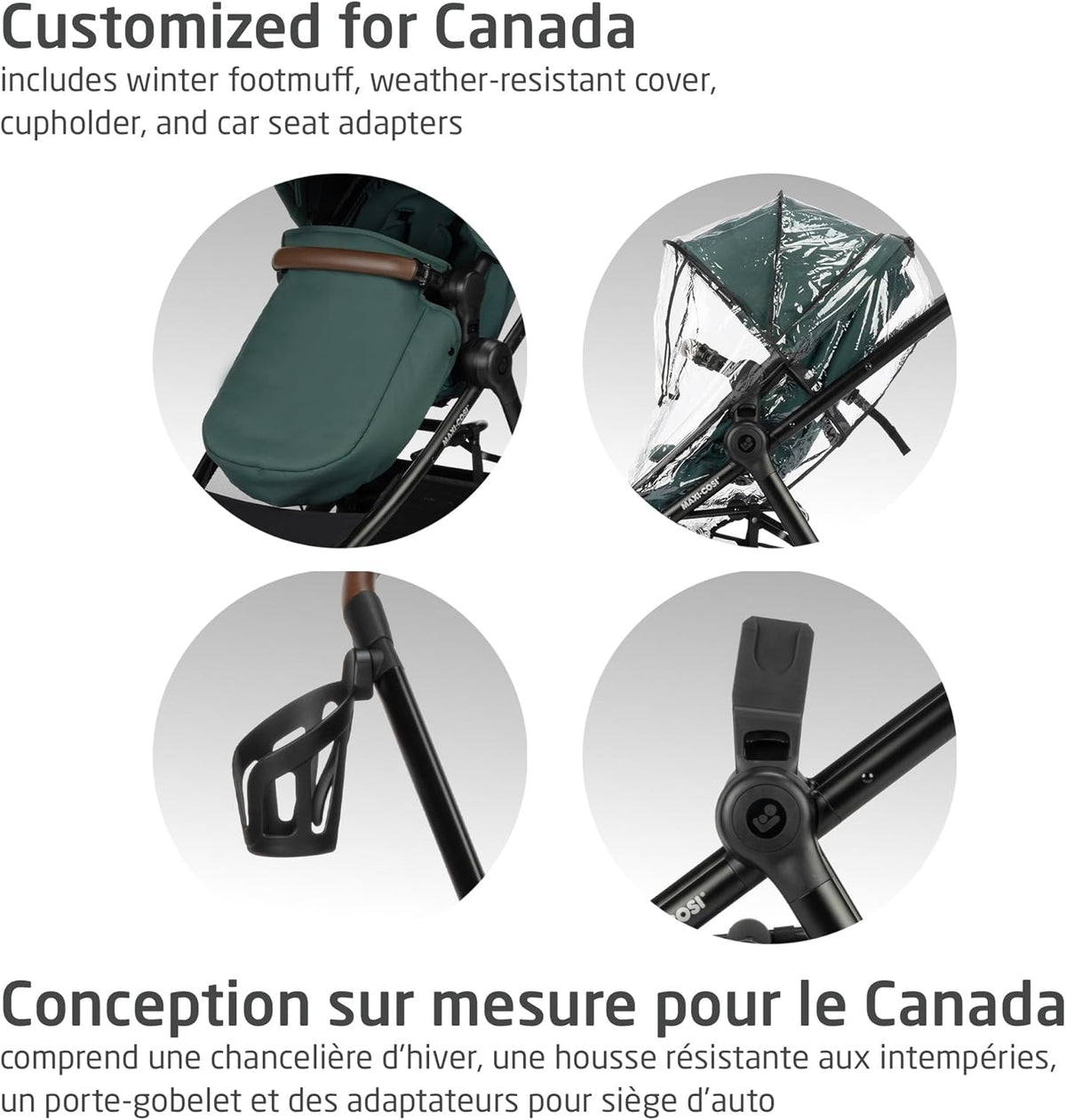 5-in-1 Modular Travel System with Infant Car Seat B372651