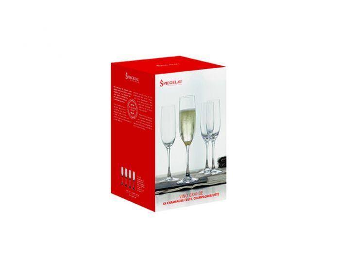 6.3 oz Champagne Glass Set of 4 Z607