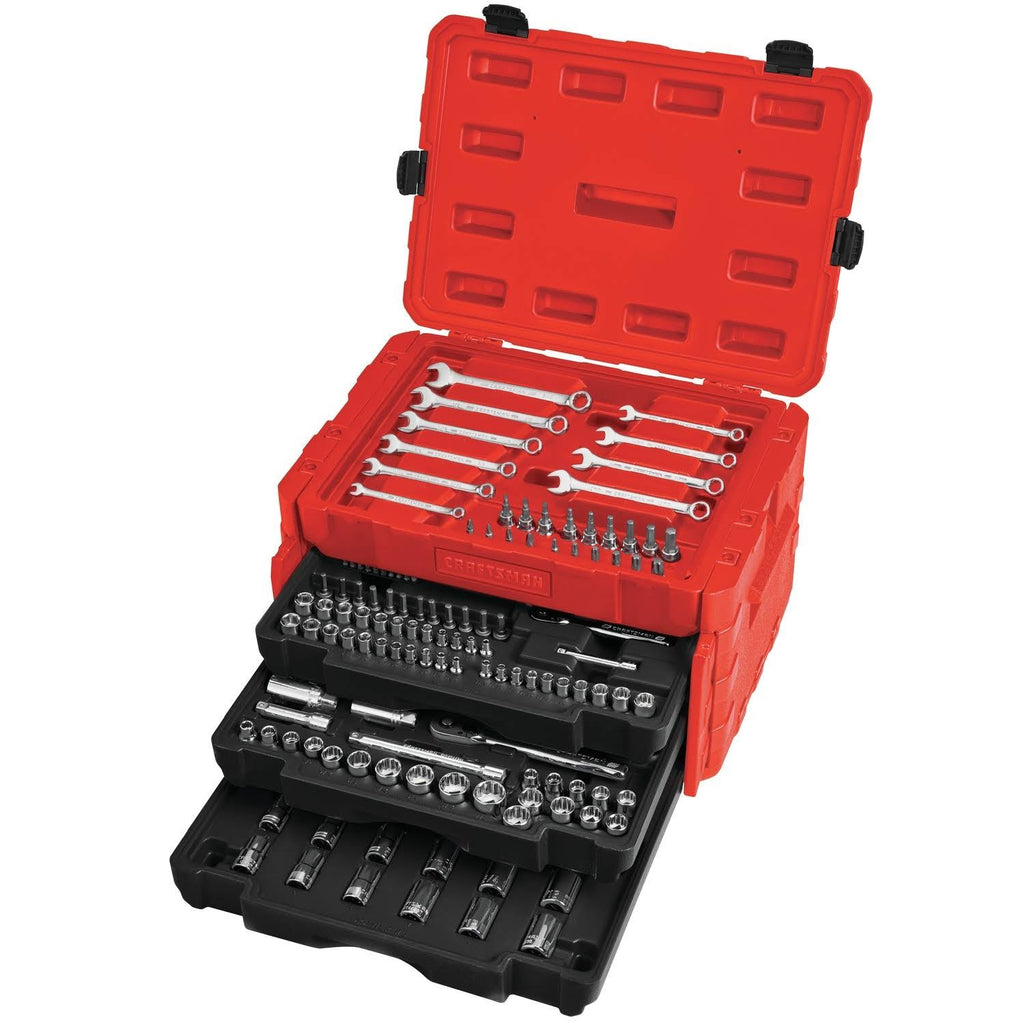 268 pc. 1/4, 3/8 and 1/2 in. Drive 12 Point Mechanic's Tool Set G222764