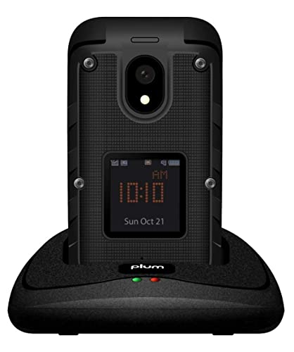 Orange Rugged Flip Phone E430