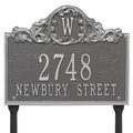 Pewter Silver Monogram Plaque A950894