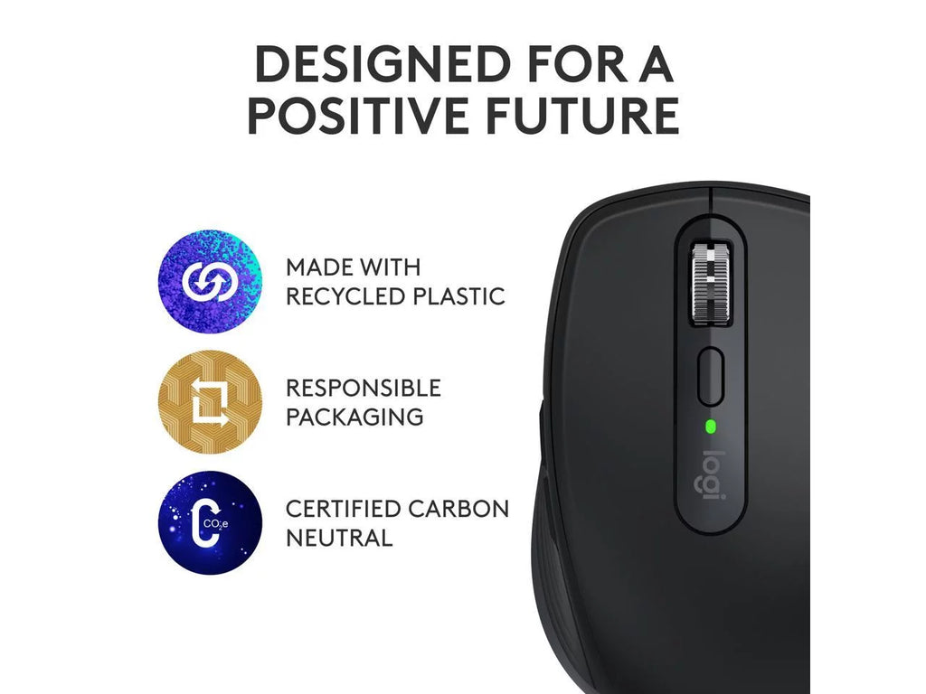 Compact Wireless Mouse, Black W6392