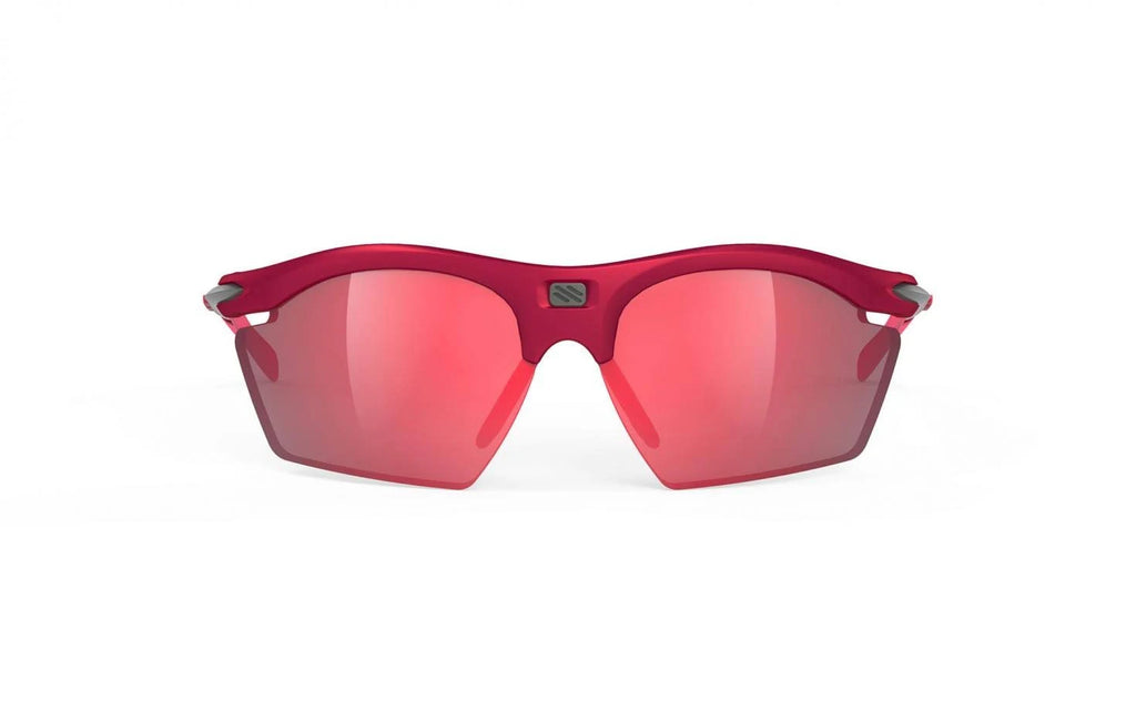 Merlot Matte Multilaser Red Sunglasses W96854
