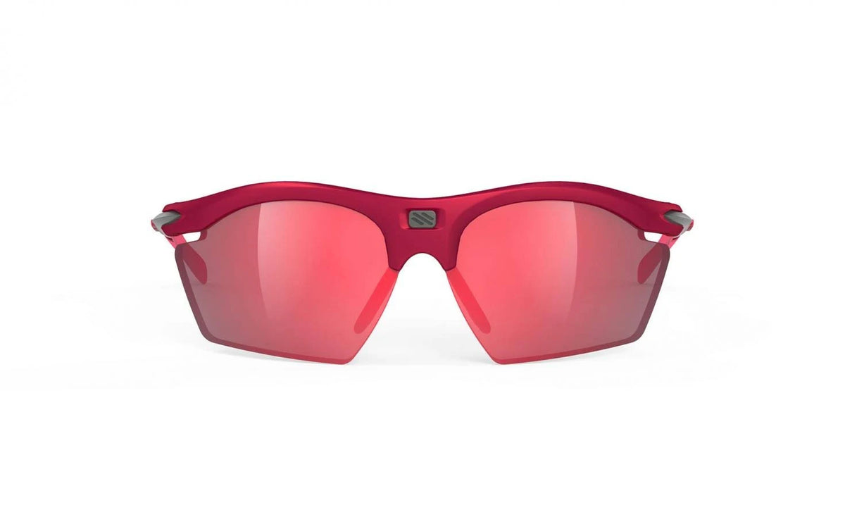 Merlot Matte Multilaser Red Sunglasses W96854
