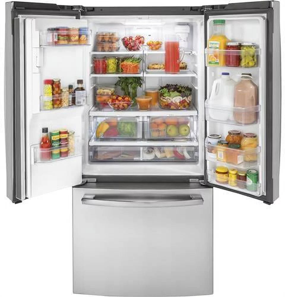 33" Counter Depth Side by Side Refrigerator with 17.5 cu. ft. T4016