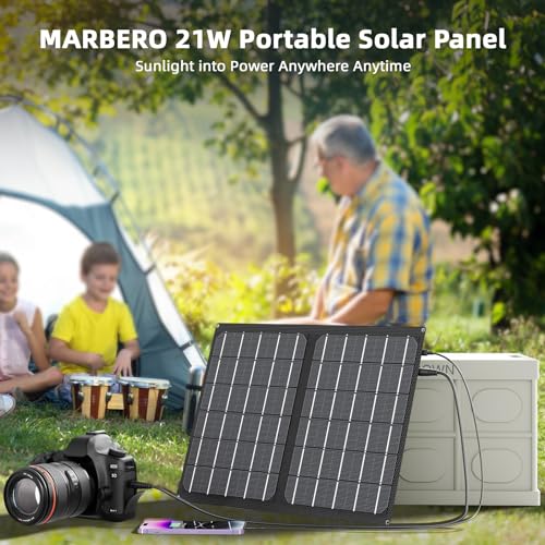 100W Foldable Solar Panel with Kickstand D349