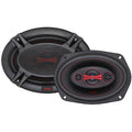 6 x 9 inch 4 Way 180W Coaxial Speaker, 1 Pair, Black B493885