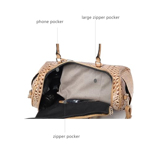 Black Vegan Leather Duffle Bag T19294