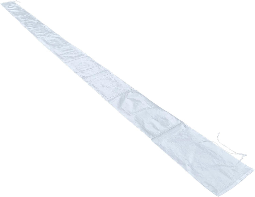 25 Ft Empty Tube Sandbags with UV Protection, 10 Tube Bags U282