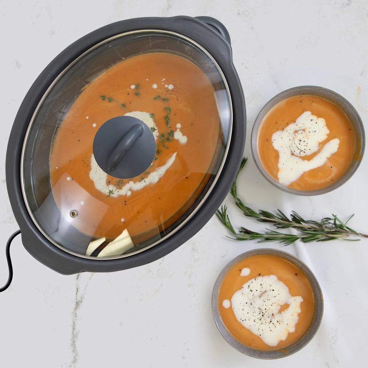 5 qt Black Slow Cooker E9718