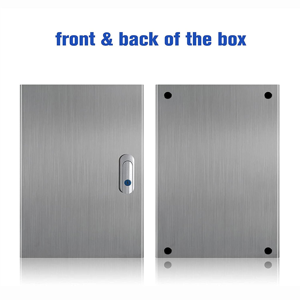 304 Stainless Steel IP65 Waterproof Junction Box with Lock Q488353