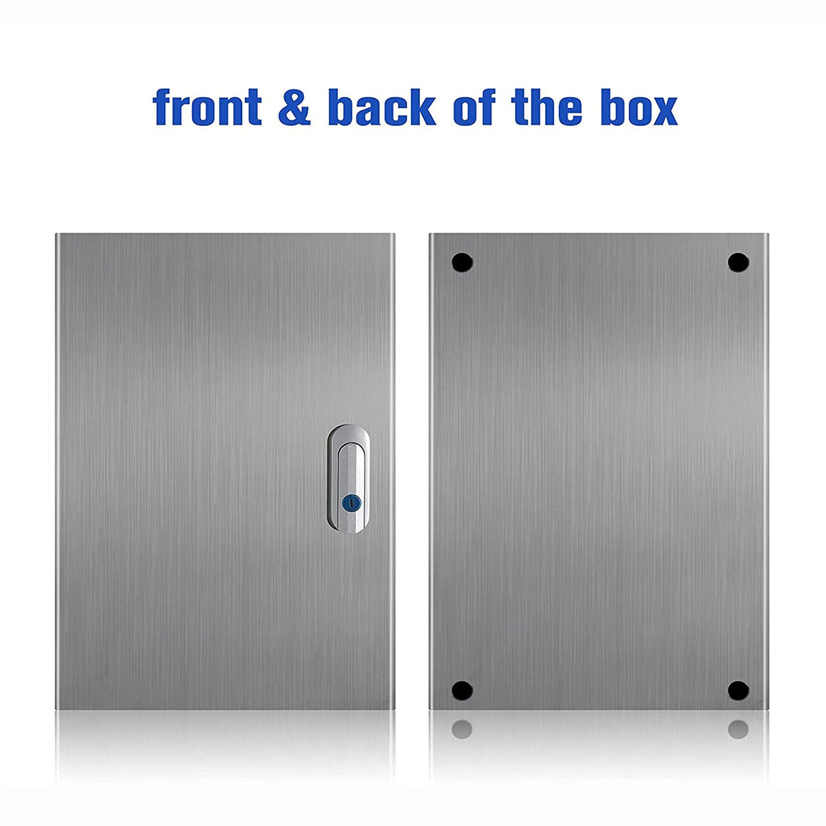 304 Stainless Steel IP65 Waterproof Junction Box with Lock Q488353