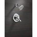 Chrome Shower Faucet Trim with Lever Handles F152469