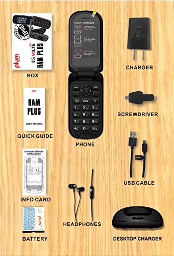Orange Rugged Flip Phone E430