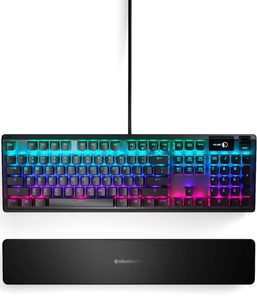 Wired Gaming Hybrid Mechanical Blue Switch Keyboard with RGB Back Lighting - Black V7913