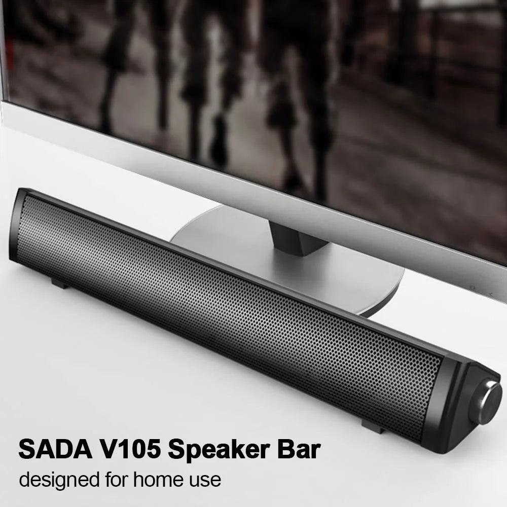 Computer Speakers Wired Soundbar with HiFi Sound W612