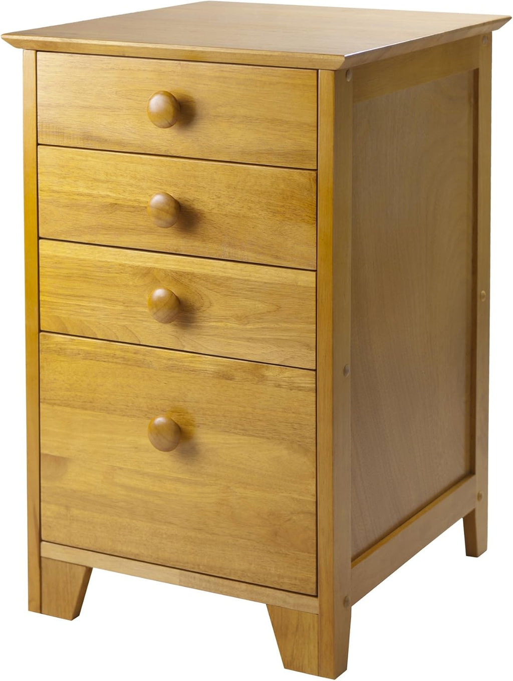 Honey Wood Filing Cabinet Q457739