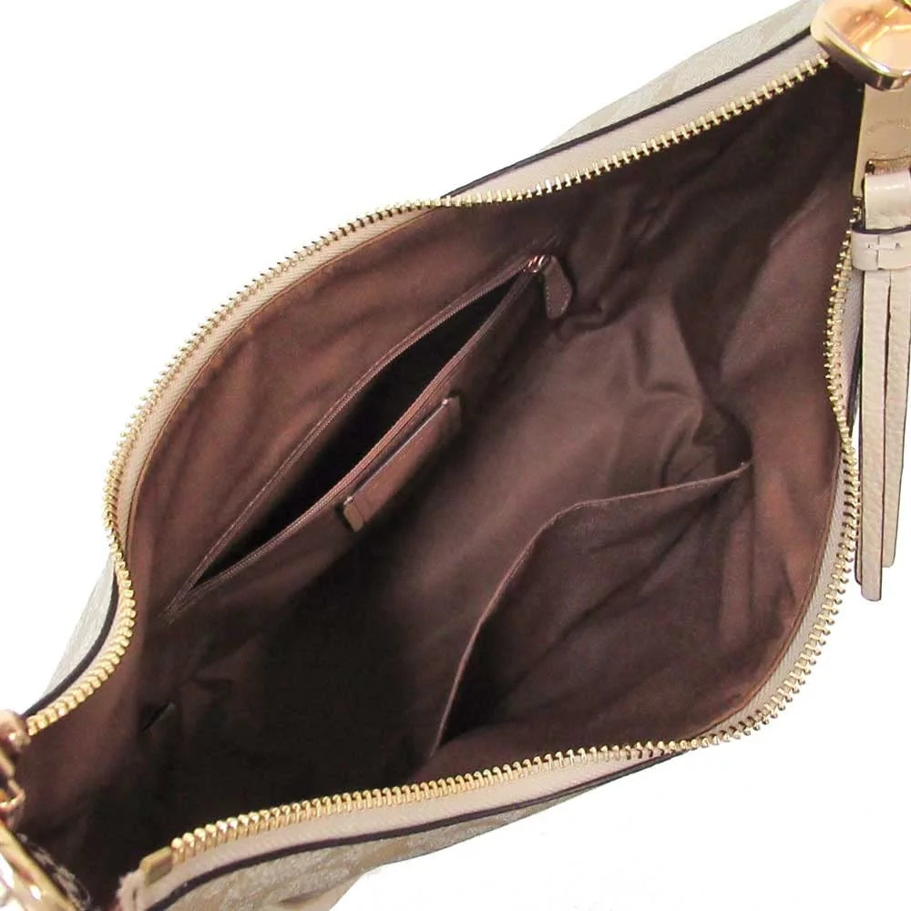 Signature Canvas Hobo Bag B8420