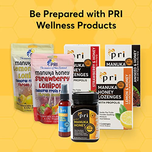 Manuka Honey Lozenges with Propolis, MGO 300+, Lemon, 16 Count/2 Pack P364026