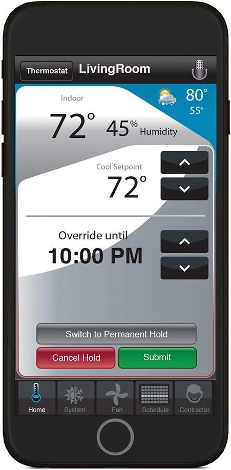 Wi-Fi 7-Day Programmable Thermostat M849