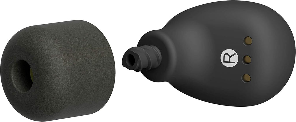 True Wireless Earplug Earbuds 22 dB Noise Reduction Bluetooth Hearing Protector Matte Black Y982