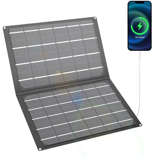 100W Foldable Solar Panel with Kickstand D349