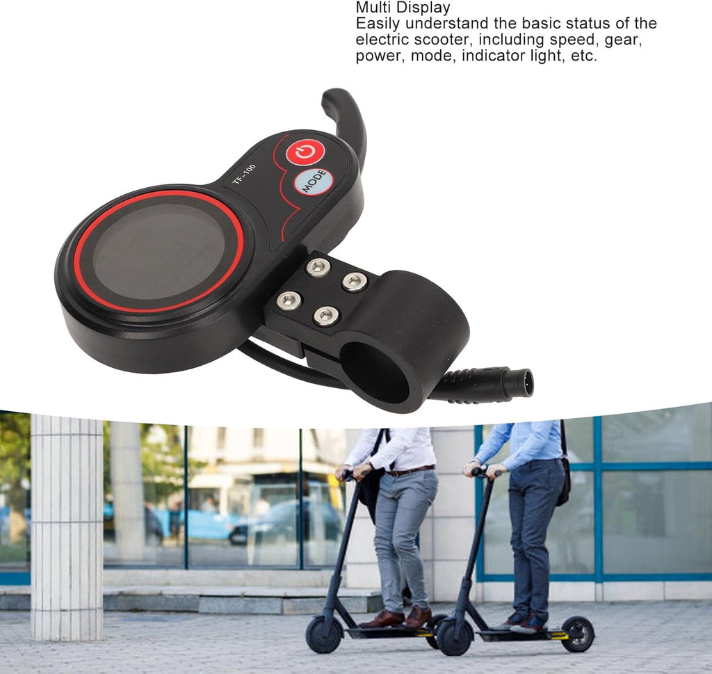 Electric Thumb Throttle with LCD Display, 6 Pin Waterproof Connector, Finger Throttle for M4 Electric Scooter C31827