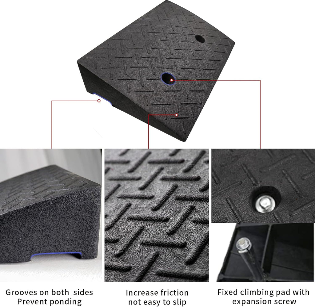 4.3 Inch Portable Curb Ramps 2Pcs V620622