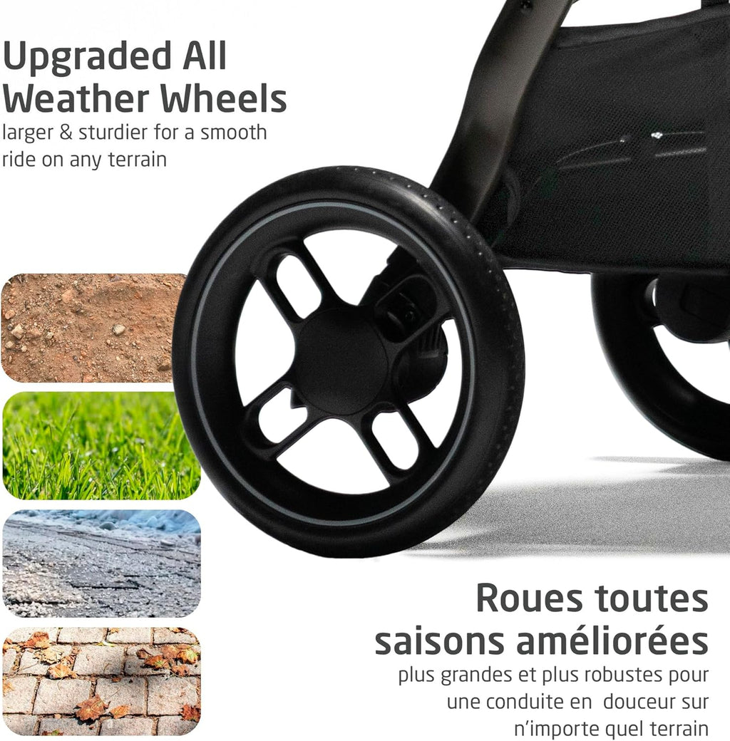 5-in-1 Modular Travel System with Infant Car Seat B372651