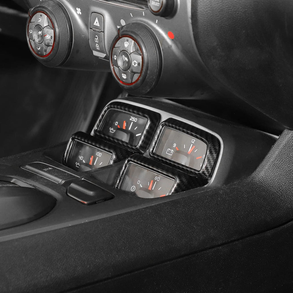 Carbon Fiber Center Console Dashboard Frame Bezel 4PCs M839577