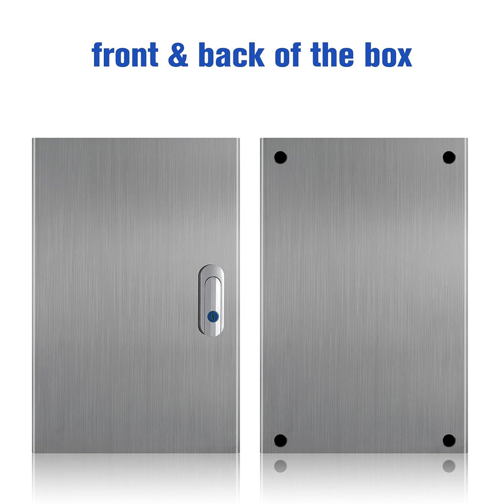 304 Stainless Steel IP65 Waterproof Junction Box with Lock Q488353