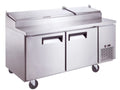 70 Refrigerated 2 Door Pizza Prep Table N89560