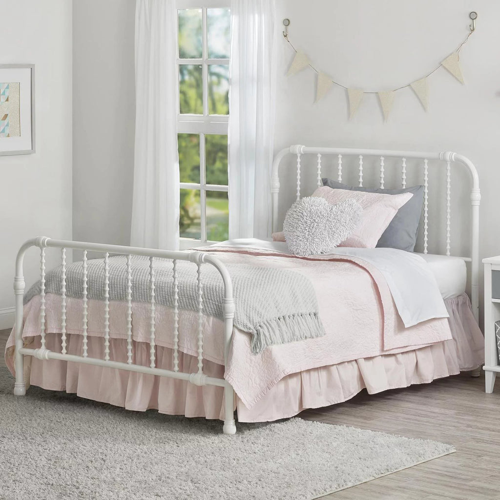 Twin Black Metal Bed U3681