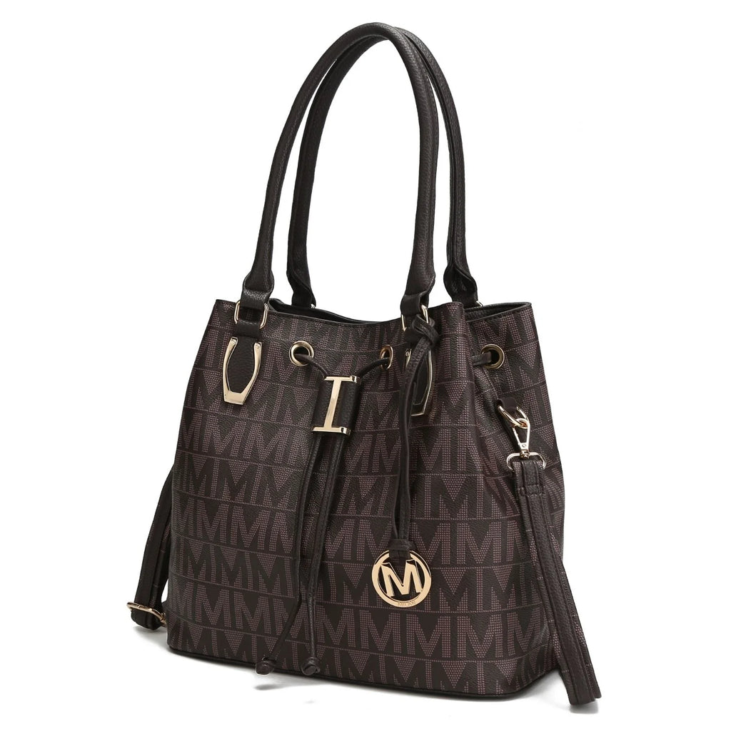 Vegan Leather Tote Handbag Z779703