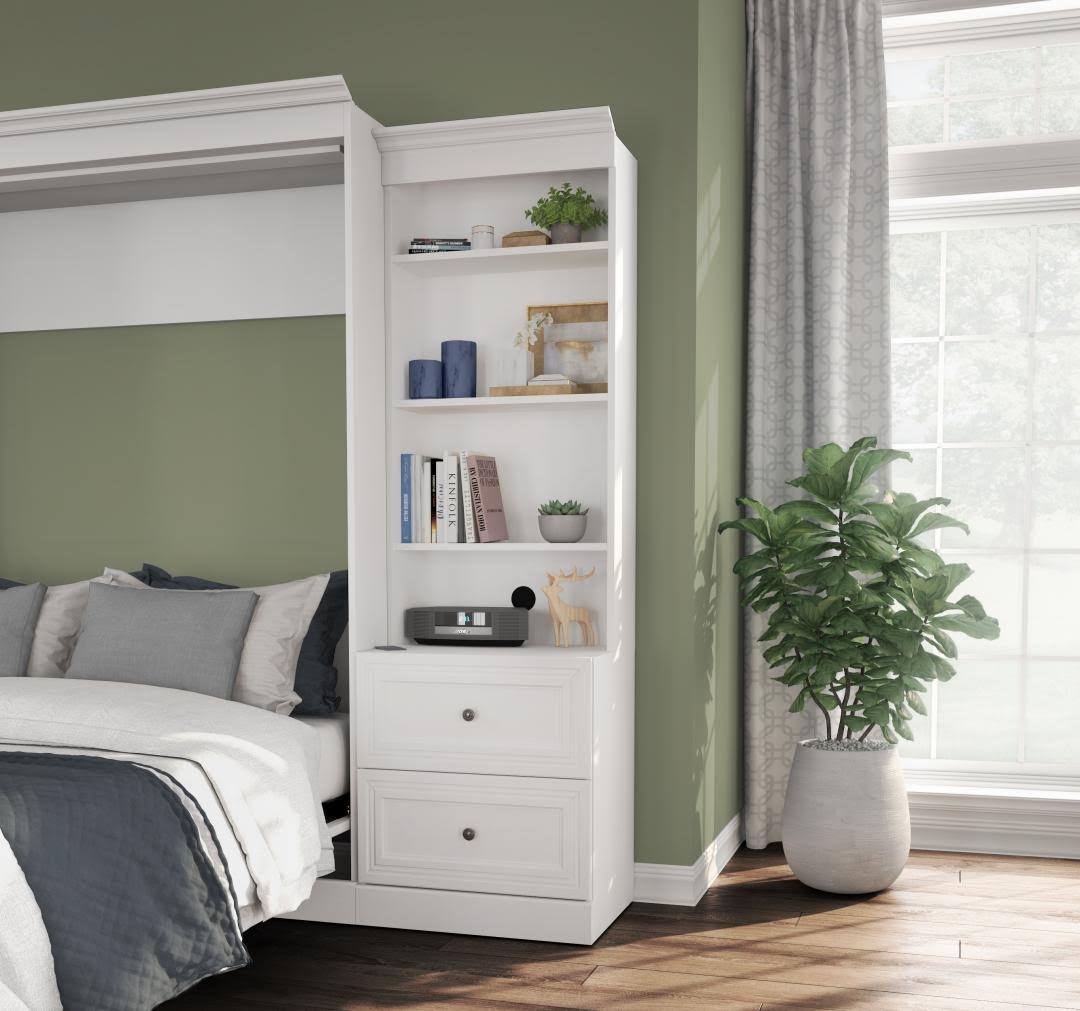 Deep Gray 2 Drawer Storage Unit Q4997