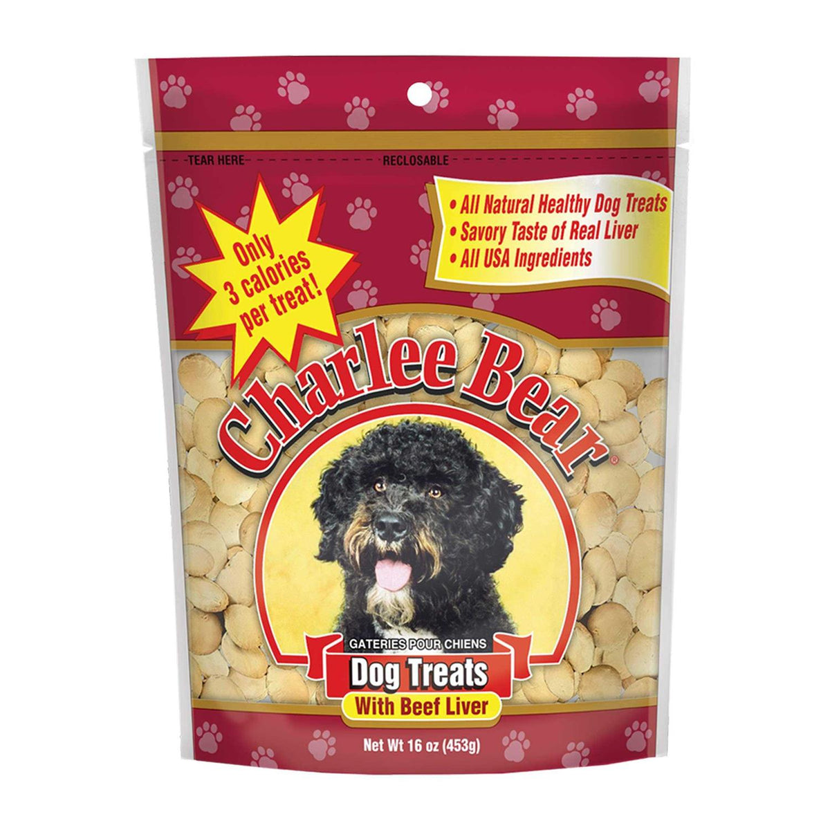 Beef Liver Dog Treat 16 oz D570