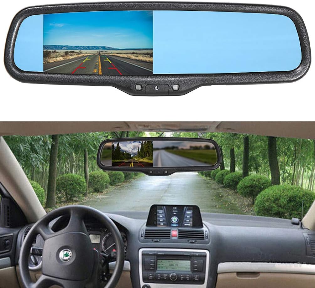 4.3 LCD Rear View Mirror with Bracket V995791