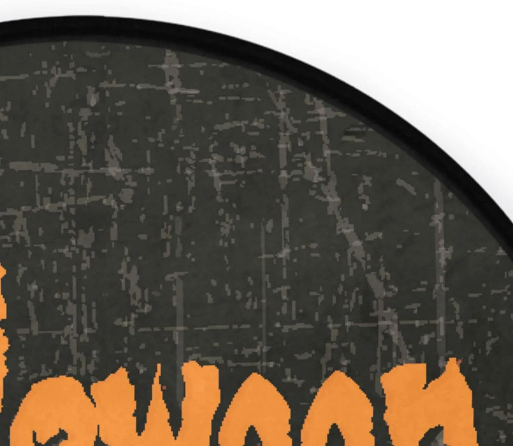 Round Halloween Eyes Area Rug G83970