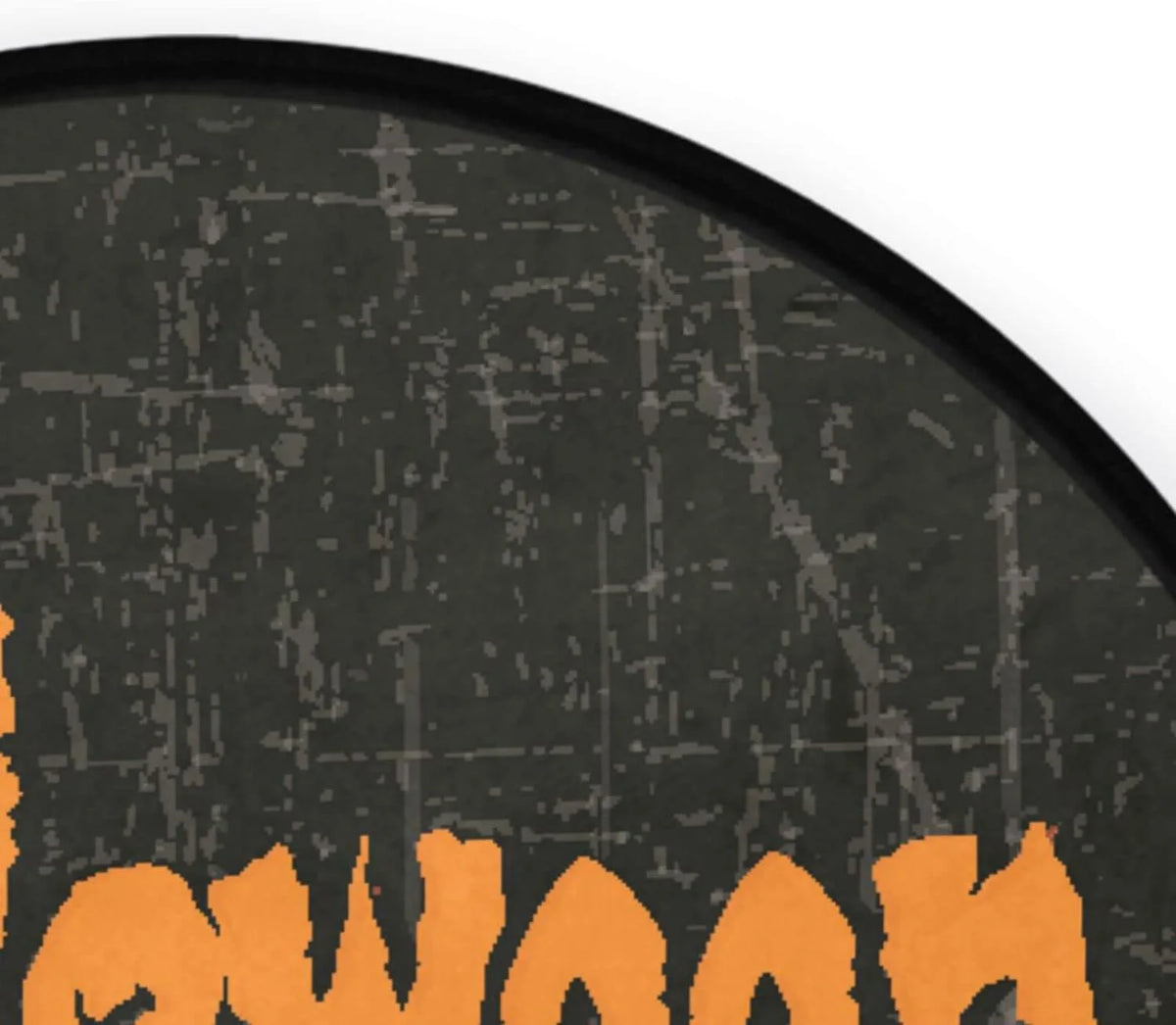 Round Halloween Eyes Area Rug G83970